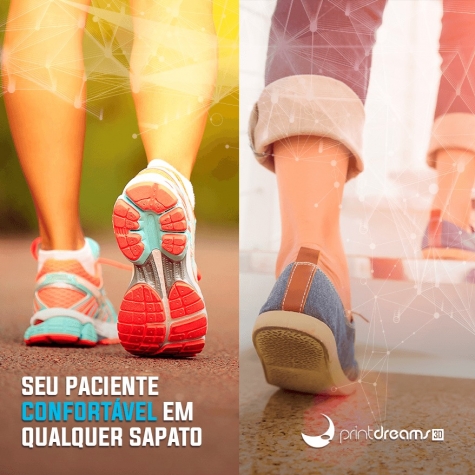 PALMILHAS COM TECNOLOGIA 3D